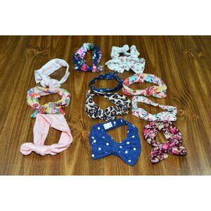 Baby  Girls Headband Lot of 11 Flora lCottagecore Boho Coquette Shabby Chic